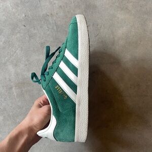 Green Adidas Gazelle